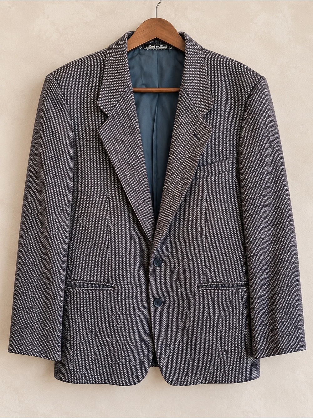 VTG Avanzata Harry Rosen Wool Silk Sport Coat Blazer Made In Italy Mens 38R 40R